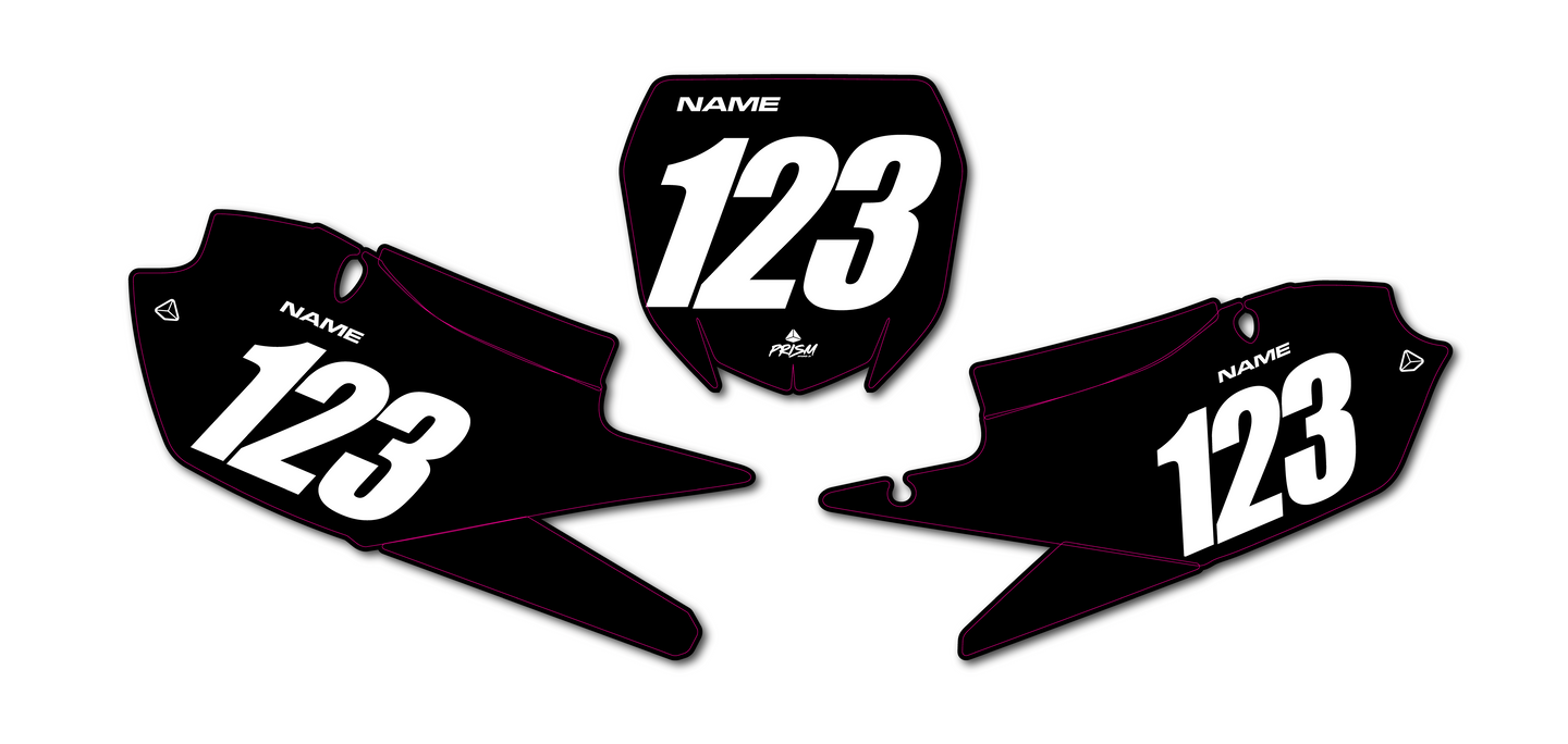 Yamaha Solid Color Number Plates